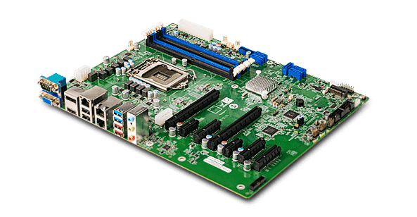 ATX материнская плата IMBA-Q471 с 7x PCIe и поддержкой ЦП Intel Core 11 поколения